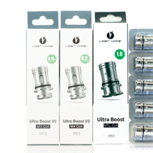 Lost Vape UB ULTRA Coils (5-Pack) and Empty Cartridge Pod