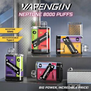 Vapengin Neptune 8000 Puff Disposable 5% (5 Pack)