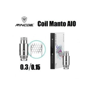 Rincoe Manto AIO Coils and RBA/Cartridges