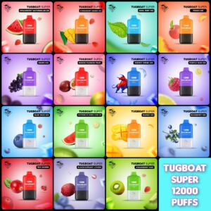 Tugboat 12000 Puff Disposable KIT 30MG (10-Pack) 3%