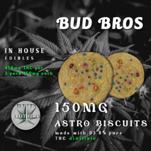 Bud Brothers - Astro biscuits 150mg (3-Pack)