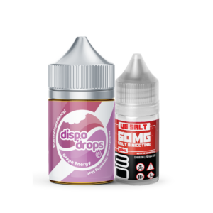 G Drops Dispo Drops GRAPE ENERGY Long fill SALTS (60ml)