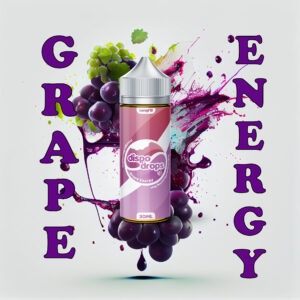G Drops Dispo Drops GRAPE ENERGY Long fill Combo 120ml