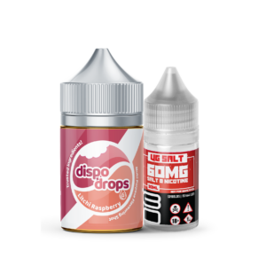 G Drops Dispo Drops LITCHI RASPBERRY Long fill SALTS (60ml)