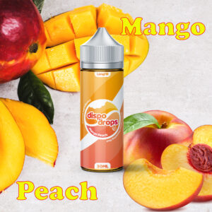 G Drops Dispo Drops MANGO PEACH Long fill Combo 120ml