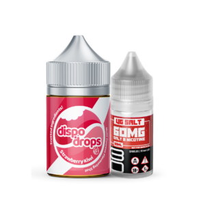 G Drops Dispo Drops STRAWBERRY KIWI Long fill SALTS (60ml)