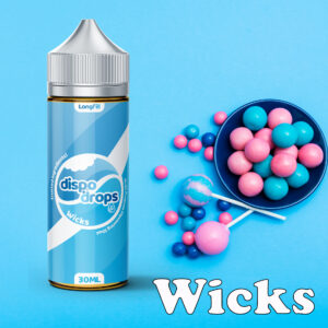 G Drops Dispo Drops WICKS Long fill Combo 120ml