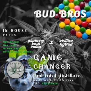 Bud Brothers GAME CHANGER 3ml Dual Disposable