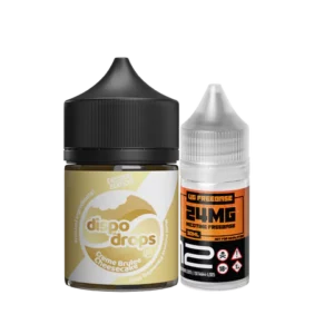 G Drops Dispo Drops Dessert - Creme Brulee Cheese Cake Long fill SALTS (60ml)