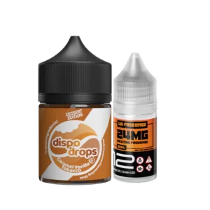 G Drops Dispo Drops Dessert - Caramel Vanilla Tobacco Long fill SALTS (60ml)