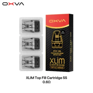 OXVA Xlim Top Fill Stainless Steel Cartridge (3-Pack)