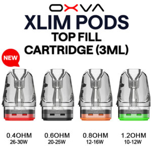 Oxva XLIM Top Fill Cartridge 3ML (3-Pack)